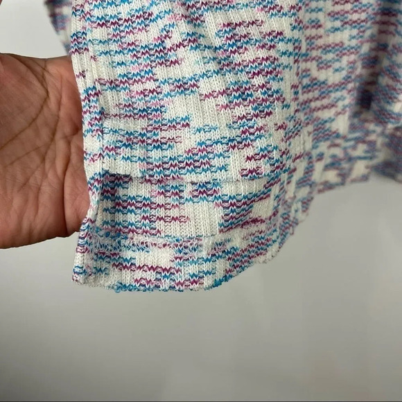 NEW Code x Mode Space Dye V-Neck Knit Pull Over Sweater Women's Size Medium - Picture 7 of 7